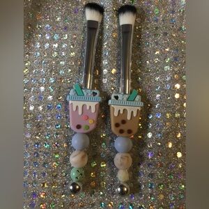 Bubble Tea Themed Makeup Brushes